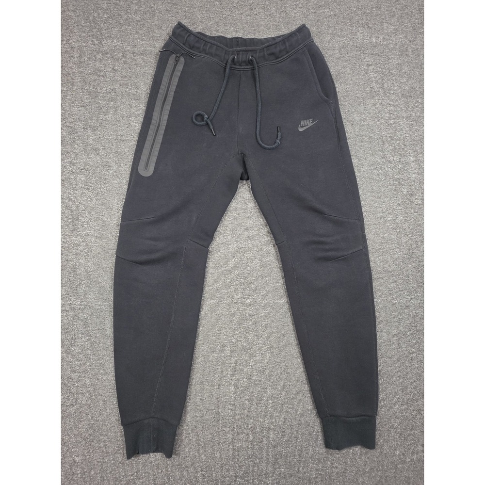 Nike Tech Joggers Mens Size S Black Sportswear Fleece Gym Athleisure FB8002-010